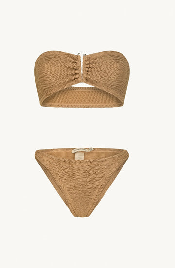 Frida Caramel Bikini Set