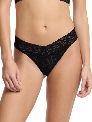 Hanky Panky Signature Low Rise Thong Black