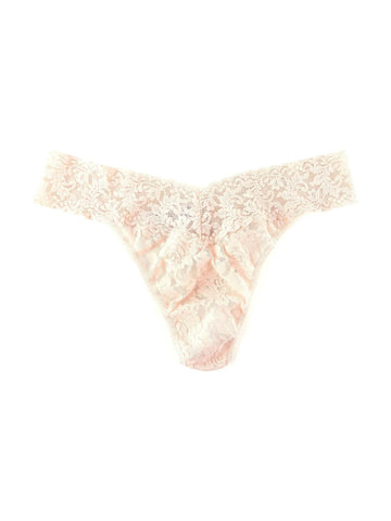 Hanky Panky Signature Lace Low Rise Thong Vanilla