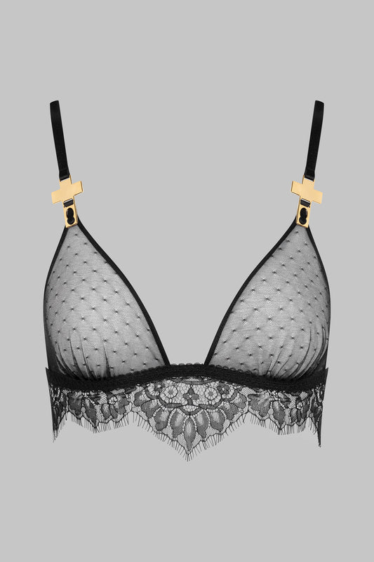 Inspiration Divine Triangle Bra With Cross