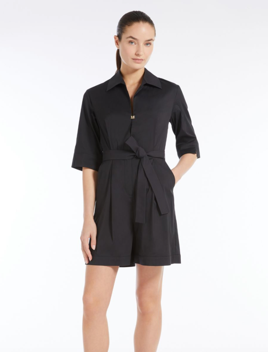 Max Mara Poplin Playsuit